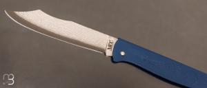 Couteau "  Douk-Douk VG10 damas " série limitée - Bleu