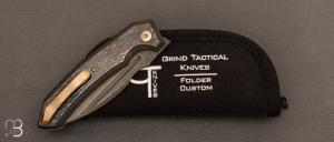 Couteau " Speartak regular " Carbone et lame en RWL34 de GTKnives - Thomas Gony