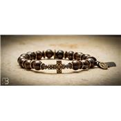 Bracelet Sonora Bronzite Cross Laiton LSOBB2