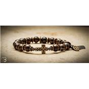 Bracelet Sonora Bronzite Cross Laiton LSOBB2