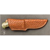 Couteau Droit Loupe d'érable par D'Alton Holder n°5