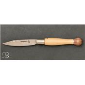 Couteau Nontron n°25 Boule Buis et Noyer