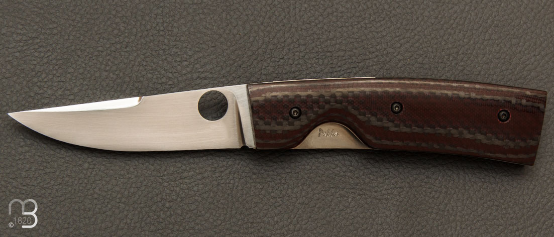 Couteau Nordique pliant Custom de Pekka Tuominen