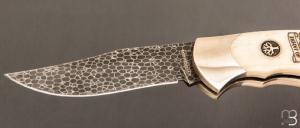  Couteau Böker Solingen - Scout 40th Anniversary Damast N°52/99  - 112190DAM