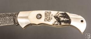  Couteau Böker Solingen - Scout 40th Anniversary Damast N°52/99  - 112190DAM