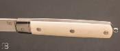 Couteau " Canif " bois de cerf et lame en 14C28N par Laurent Gaillard