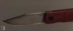   Couteau " BRLW Richlite Red Premium Retail knife 2026 " par Böker Solingen - 110673