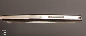   Couteau " Burpee XL" lock back custom par Frédéric Collin - Grenadille et lame en RWL34