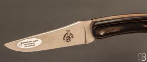    Couteau " Camembert " régional pliant par Sauveterre - Micarta