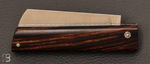 Couteau " Snard " par Tom Fleury - Cocobolo