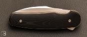 Couteau custom "Flipper" pliant par David Lespect - G10 et RWL-34
