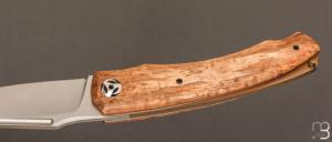   Couteau  "  P'ti Darno  " custom de Philippe Ricard - Bouleau et N690