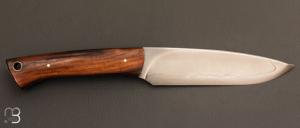  Couteau Droit "plate semelle" par Jean Paul SIRE - Bois de fer et C130