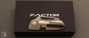 Couteau " Factor " par Winterblade - M390 et titane