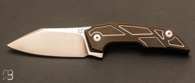 Couteau " Fox Phoenix " Tashi Bharucha design par Fox - FX-531 TI BR