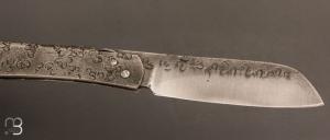   Couteau " Higocentrique " piémontais  par Mickael Moing