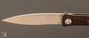  Couteau  "  L'Oegopsyde " fait main par Laraud Blade  - Grenadille et 14C28