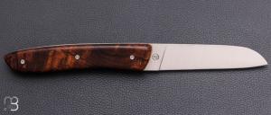  Couteau " L08 " par Atelier Perceval - Bois de fer et 19c27