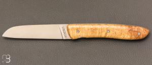   Couteau " L08 " par Perceval - Loupe d'Acacia et 19C27