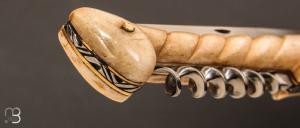   Couteau " Laguiole dit de Mariage " avec tire-bouchon par Jean-Pierre Suchéras