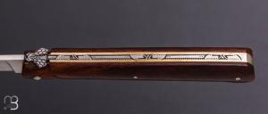  Couteau Laguiole droit 13 cm par Laguiole en Aubrac - Bois de fer
