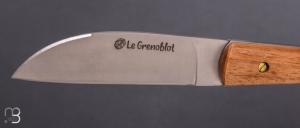    Couteau " Le Grenoblot "pliant par l'âme de la Fure - Noyer
