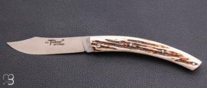  Le Thiers 11cm Knife by Cognet � Stag antler and 14C28N Steel