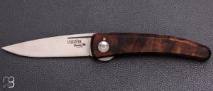 Couteau " LeLoz�re Randonn�e  " par NM Coutellerie - Noyer