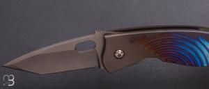    Couteau " Liner lock " par Tom Anderson - Titane