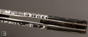    Couteau "Lobo Key Carbon" liner lock par Carlo Cavedon - CavedonArt