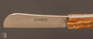  Couteau  " London 9cm " 14C28N et olivier par Fontenille-Pataud