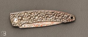  Couteau MC114D par Mcusta - Rainbow damascus - Pièce Unique