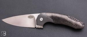   Couteau " Maximus " custom par Thierry Savidan - Carbone