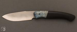 Couteau " Merops " Liner-Lock par Olivier Lamy - Skua Coutellerie - Micarta et MagnaCut