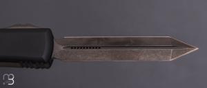   Couteau Automatique Microtech - Ultratech Spartan Signature Series DLC Standard DLC Hardware - 223-1 DLCTS