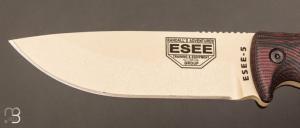   Couteau fixe " Model 5 3D " par Esee - E5PDT004