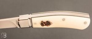    Couteau " Native " par Aleksandr Vetrov - Micarta / M390
