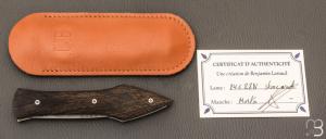  Couteau " L'Oegopsyde " fait main par Laraud Blade  - Morta et 14C28