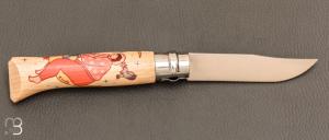  Couteau Opinel N°8 Asile - Édition COSMOS