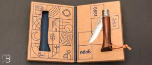  Couteau Opinel Néo6 "Opiflex®" - Noyer noir et lame acier inoxydable