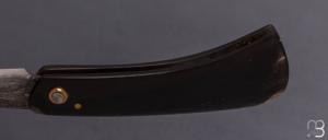  Couteau "Piémontais" custom par Sourire Duville - Corne de chèvre et San-Maï