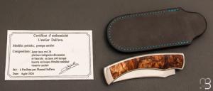  Couteau "Pointix lock back" custom de Florent Dall'ava - L'atelier Dall'ava