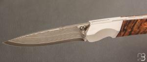 Couteau "Rokh S" par Florian Keller - Tamarin et Suminagshi SG2
