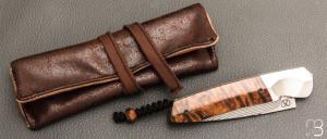 Couteau "Rokh S" par Florian Keller - Tamarin et Suminagshi SG2