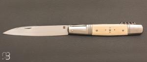  Couteau " Rumilly 2 pièces" par Erwann Aubriet - Ivoire de mammouth