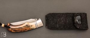    Couteau "  Ryan's  " custom par Raphaël Durand - Mammouth et Suminagashi