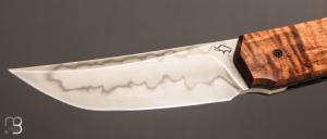     Couteau " Sanjo " custom par Guy Poggetti - Koa et C130