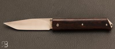 Couteau Sf2.0 bois de fer et RWL34 par Nicolas Couderc