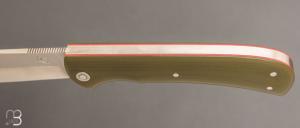    Couteau " Sitka" par Laurent Gaillard - G10 et lame en 14c28