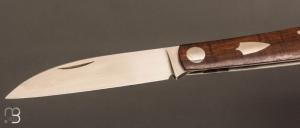 Couteau " Swayback Small " custom de Jean Baptiste Leveque - Gidgee et D2